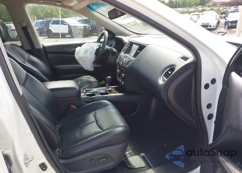 2015 Nissan Pathfinder Platinum from USA, damaged, VIN 5N1AR2MM0FC613659